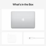 Apple MacBook Air Laptop - 13.3 inch, Silver, M1 Chip, 8GB RAM, 256GB Storage