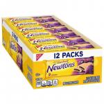 Newtons Soft & Fruit Chewy Fig Cookies, School Snacks, 12 Snack Packs (2 Cookies Per Pack)