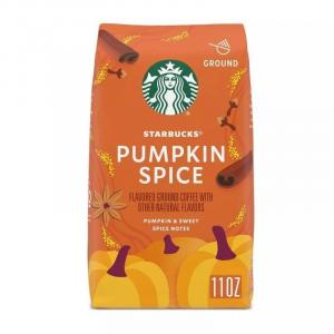 Starbucks Pumpkin Spice Light Roast Ground Coffee - 11oz