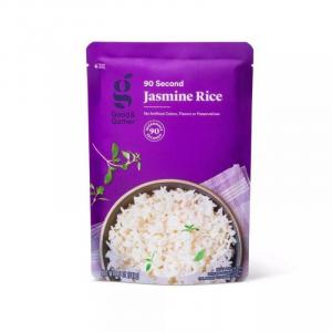 90 Second Jasmine Rice Microwavable Pouch - 8.5oz - Good & Gather