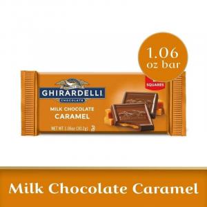 GHIRARDELLI Milk Chocolate Caramel 2-Squares, 1.06 oz Bar